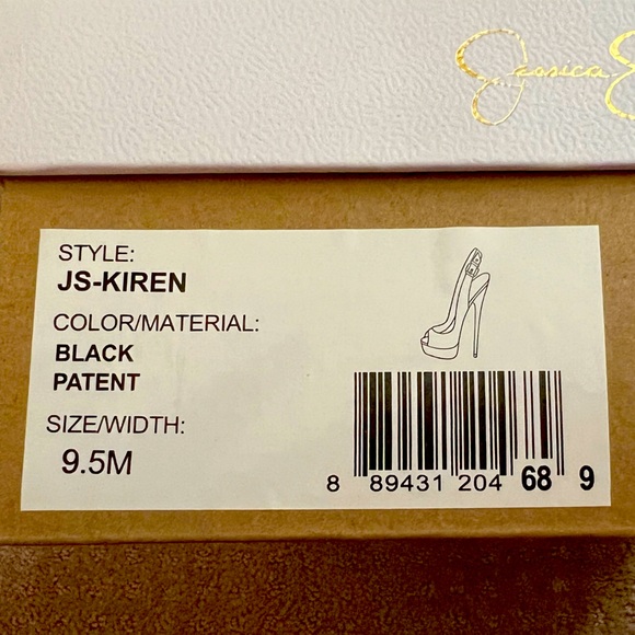 Black Jessica Simpson Heels - Picture 2 of 4